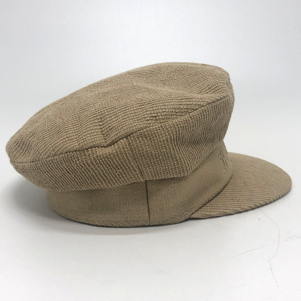 Dior 02DCP920A140 Logo Hat/Casquette, Cotton, Women's, Beige