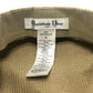 Dior 02DCP920A140 Logo Hat/Casquette, Cotton, Women's, Beige