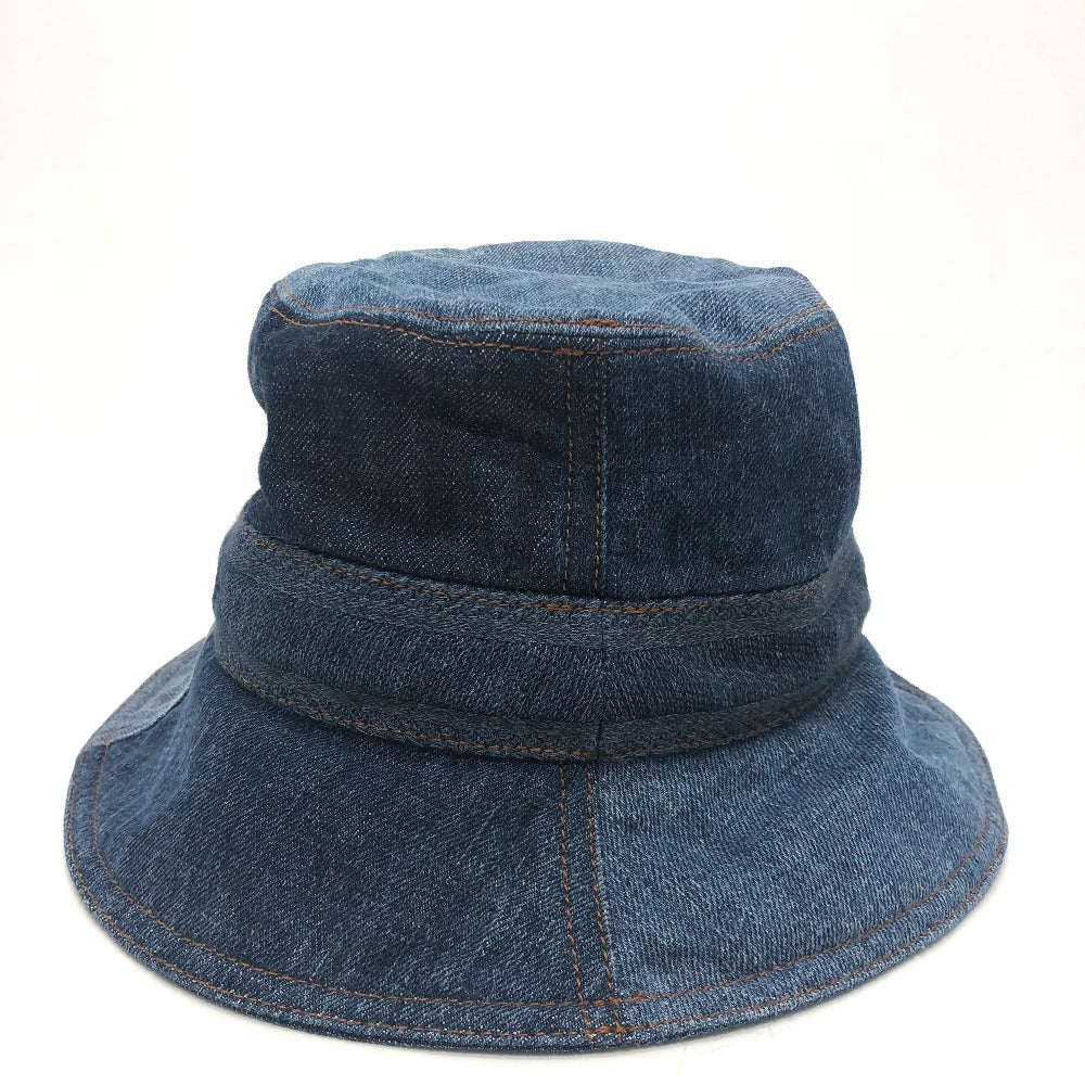 Dior 11DPD923A130 Logo Patchwork Bucket Hat, Denim, Women's, Blue