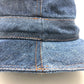 Dior 11DPD923A130 Logo Patchwork Bucket Hat, Denim, Women's, Blue