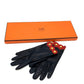 HERMES Fashion Accessories Apparel Gloves Leather Women's Navy/Red