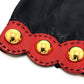 HERMES Fashion Accessories Apparel Gloves Leather Women's Navy/Red