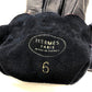 HERMES Fashion Accessories Apparel Gloves Leather Women's Navy/Red