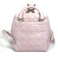 Christian Dior Cannage Stardust Small Backpack, Ginza Exclusive, Women's Leather Backpack in Soft Pink