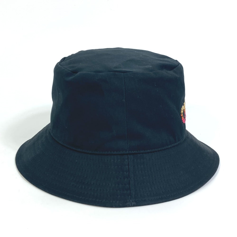 CELINE 2AUO1968P Embroidered Gradient Sequin Bucket Hat, Cotton, Women's, Black