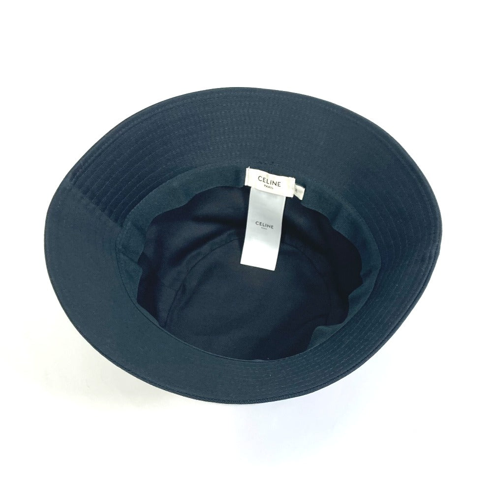 CELINE 2AUO1968P Embroidered Gradient Sequin Bucket Hat, Cotton, Women's, Black