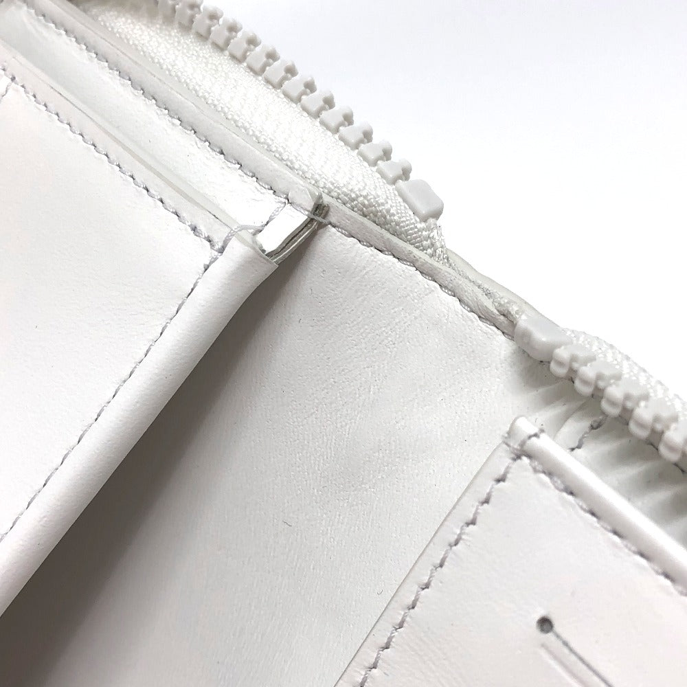 LOUIS VUITTON M80337 Zippy Wallet Vertical Wallet LV Friend Long Wallet Taurillon Clemence Leather Men's White