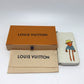 LOUIS VUITTON M80337 Zippy Wallet Vertical Wallet LV Friend Long Wallet Taurillon Clemence Leather Men's White