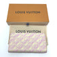 LOUIS VUITTON M81299 Monogram Empreinte Zippy Wallet, Long Wallet, Monogram Empreinte Leather, Women's, Light Pink