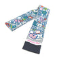 LOUIS VUITTON Monogram Bandeau LV Pop Scarf, Silk, Women's, Gray