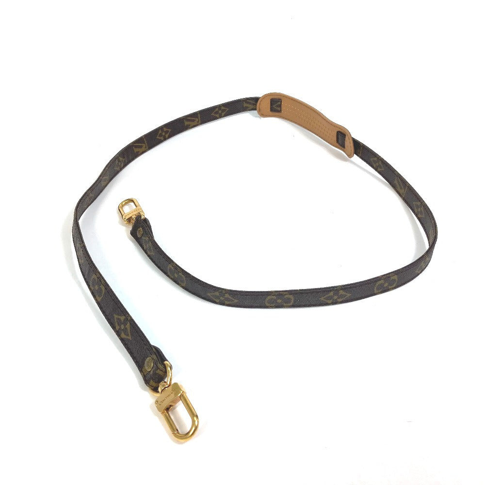 LOUIS VUITTON Monogram Canvas Shoulder Strap, Unisex, Brown