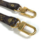 LOUIS VUITTON Monogram Canvas Shoulder Strap, Unisex, Brown