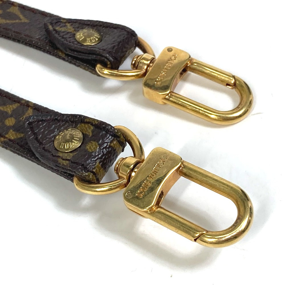 LOUIS VUITTON Monogram Canvas Shoulder Strap, Unisex, Brown