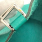 HERMES Picotin Lock Eclat MM 22 Handbag in Taurillon Clemence Leather, Women's, Vert Veron, Green