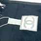 CHANEL CC Coco Mark Beach Towel, Towel, Interior Blanket, Cotton, Women's, Black