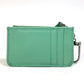 GUCCI 701070 GG Marmont Leather Card Case and Coin Case, Women's, Green