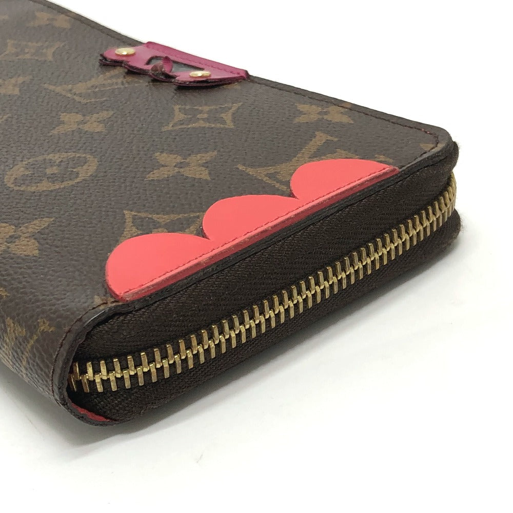 LOUIS VUITTON M61364 Monogram Zippy Wallet Totem Long Wallet in Monogram Canvas for Women