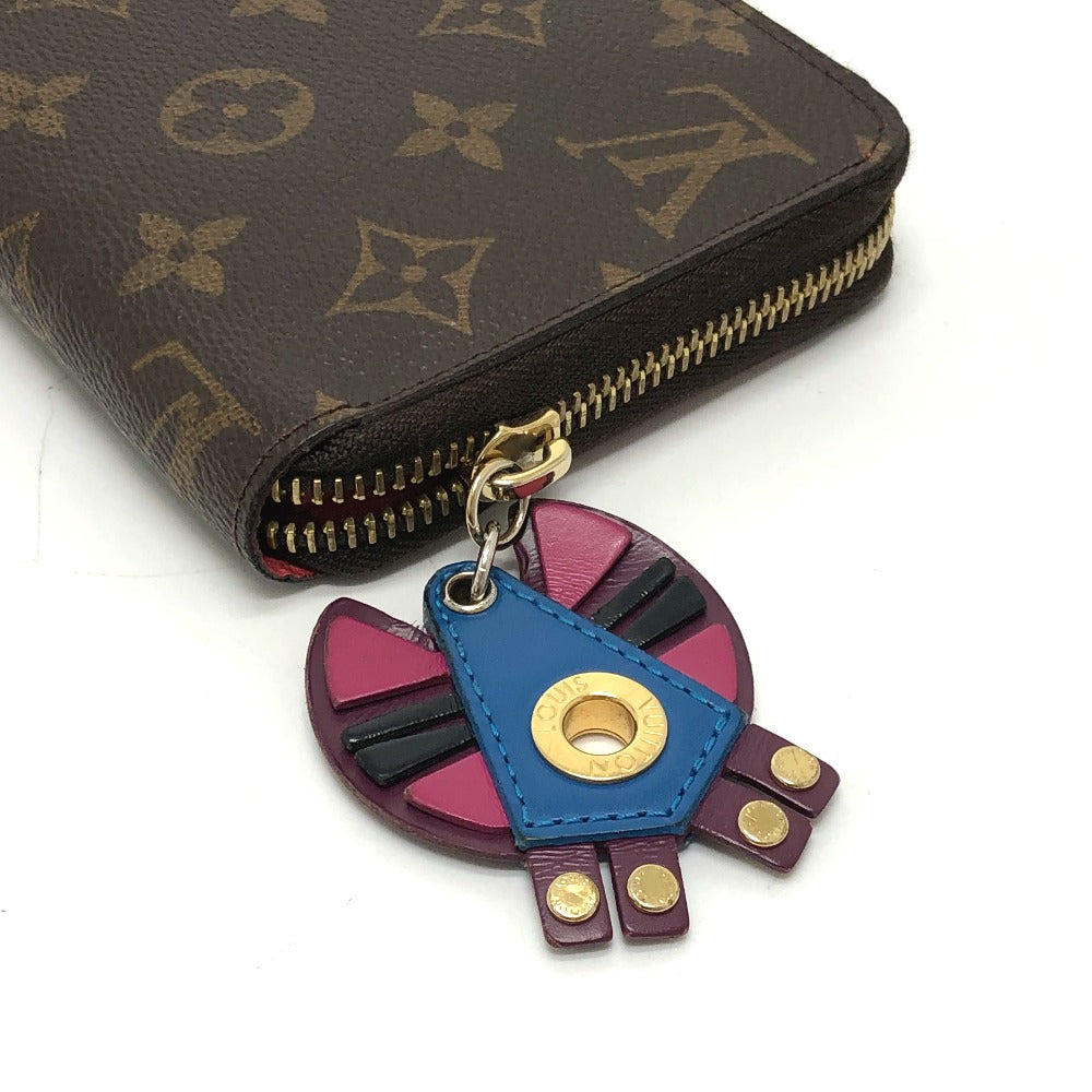 LOUIS VUITTON M61364 Monogram Zippy Wallet Totem Long Wallet in Monogram Canvas for Women