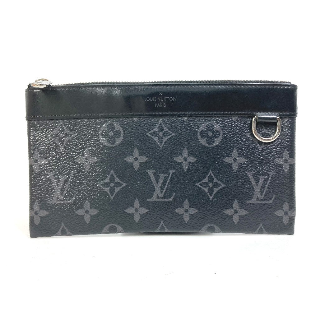 LOUIS VUITTON M44323 Monogram Eclipse Pochette Discovery PM Smartphone Case Pouch Monogram Eclipse Canvas Men's Black