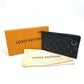 LOUIS VUITTON M44323 Monogram Eclipse Pochette Discovery PM Smartphone Case Pouch Monogram Eclipse Canvas Men's Black