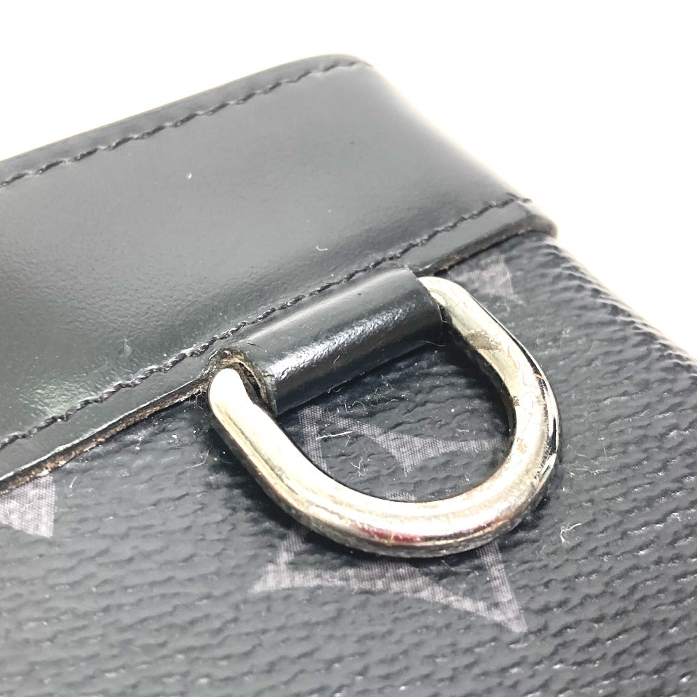 LOUIS VUITTON M44323 Monogram Eclipse Pochette Discovery PM Smartphone Case Pouch Monogram Eclipse Canvas Men's Black