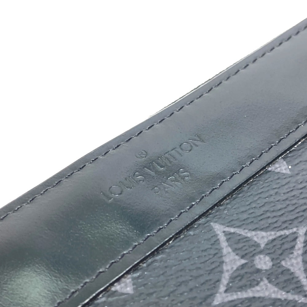 LOUIS VUITTON M44323 Monogram Eclipse Pochette Discovery PM Smartphone Case Pouch Monogram Eclipse Canvas Men's Black