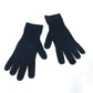 LOUIS VUITTON M70008 Damier Graphite Damier Gon Petit Knit Wool Gloves for Men, Gray
