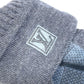 LOUIS VUITTON M70008 Damier Graphite Damier Gon Petit Knit Wool Gloves for Men, Gray