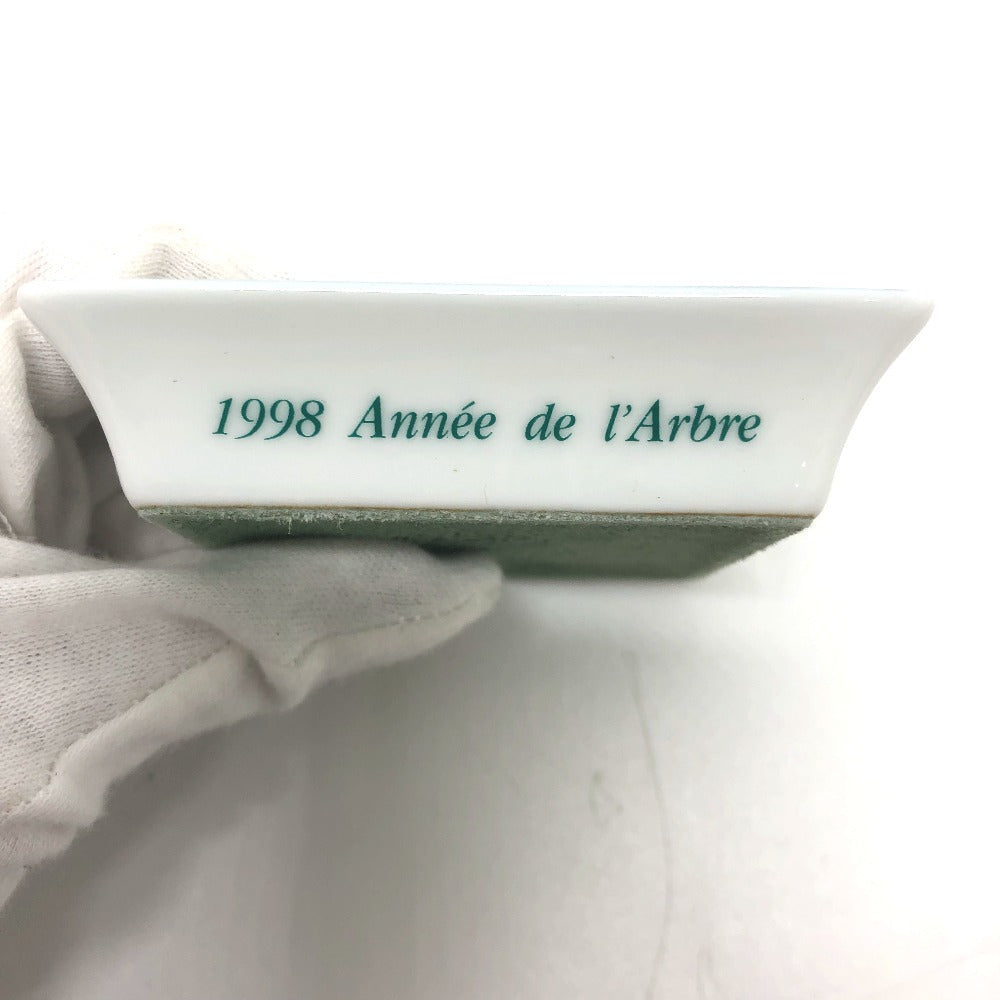 HERMES Kelly Doll Ashtray, Mini Tray, Small Item Holder, Ceramic Ashtray, Unisex, White