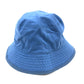 FENDI FSQ104 Zucchino Bucket Hat, Logo, Cotton, Women's, Navy