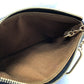 CELINE 10C662CA2 Triomphe Coin Purse, PVC/Leather, Unisex, Brown