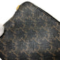 CELINE 10C662CA2 Triomphe Coin Purse, PVC/Leather, Unisex, Brown