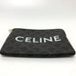 CELINE 10C662CA2 Triomphe Coin Purse, PVC/Leather, Unisex, Brown