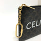CELINE 10C662CA2 Triomphe Coin Purse, PVC/Leather, Unisex, Brown