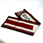 LOUIS VUITTON Logo Scarf Wool Men's Red