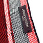 LOUIS VUITTON Logo Scarf Wool Men's Red