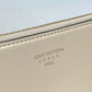 LOUIS VUITTON M69176 Portefeuille LV Pont Neuf Compact Tri-fold Wallet, Leather, Women's, Creme White