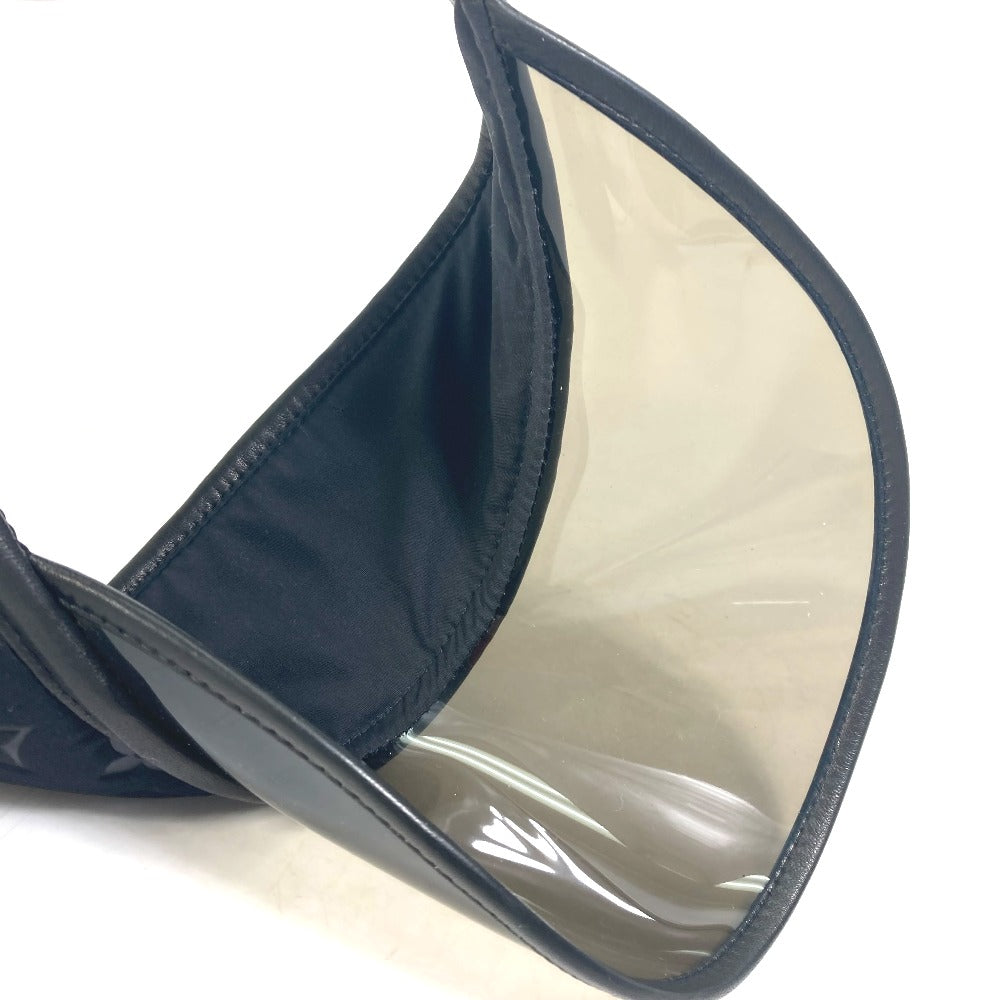 LOUIS VUITTON Monogram Sun Visor Hat in Nylon, Black