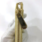Dior Cannage Card Case, Business Card Holder, Patent Leather Coin Case, Enamel, Women's, Beige