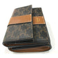 CELINE Triomphe Small Trifold Compact Wallet, PVC/Leather, Women's, Brown