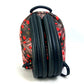 LOUIS VUITTON M41981 Monogram Palm Springs PM Jungle Dot Backpack in Monogram Canvas, Women's, Brown, Pink, and Red