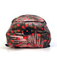 LOUIS VUITTON M41981 Monogram Palm Springs PM Jungle Dot Backpack in Monogram Canvas, Women's, Brown, Pink, and Red