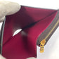 LOUIS VUITTON M82377 Monogram Portefeuille Lou Bifold Wallet in Monogram Canvas, Women's, Fuchsia Brown