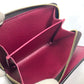 LOUIS VUITTON M82377 Monogram Portefeuille Lou Bifold Wallet in Monogram Canvas, Women's, Fuchsia Brown
