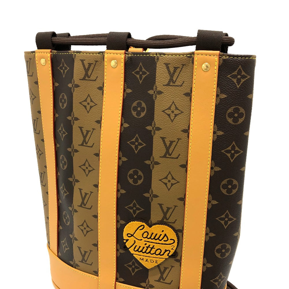 LOUIS VUITTON M45968 Monogram Randonne Messenger Bag, Striped Shoulder Bag, Monogram Canvas, Men's, Brown