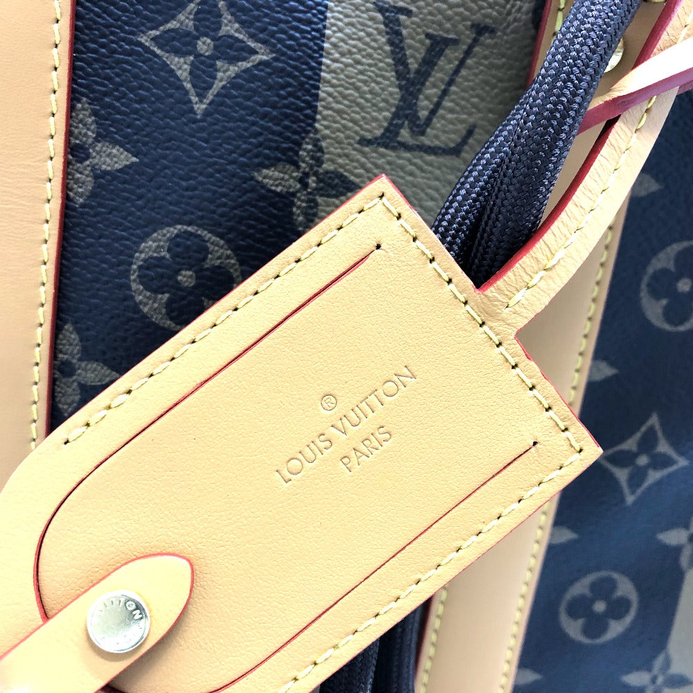 LOUIS VUITTON M45968 Monogram Randonne Messenger Bag, Striped Shoulder Bag, Monogram Canvas, Men's, Brown