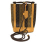 LOUIS VUITTON M45968 Monogram Randonne Messenger Bag, Striped Shoulder Bag, Monogram Canvas, Men's, Brown