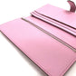 HERMES H hardware, Bearn soufflet bifold long wallet, Epsom leather, women's, Mauve Sylvestre (estimated), pink