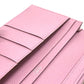 HERMES H hardware, Bearn soufflet bifold long wallet, Epsom leather, women's, Mauve Sylvestre (estimated), pink