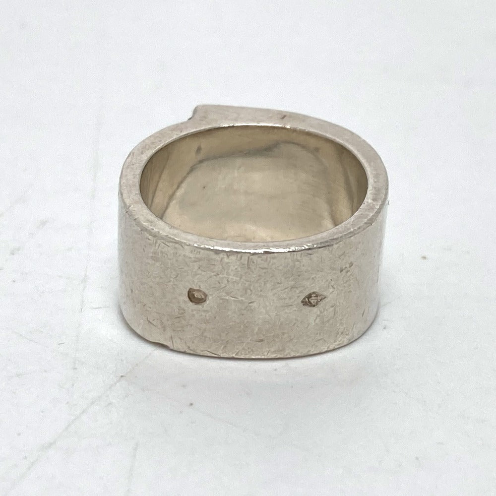 HERMES H Logo Candy Accessory Ring, SV925, Women's Silver